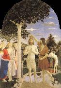 Piero della Francesca Christ-s baptism France oil painting artist